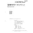CROWN CD-70(US) Instrukcja Serwisowa